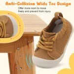JIASUQI Baby Shoes for Toddler Boys Girls Sneakers Slip on Walking Shoes for Babies - Image 3