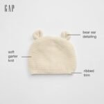 GAP Unisex Baby Soft Knit Garter Hat - Image 3