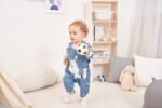 Cute Baby Boy Clothes Suit Toddler Boys' Striped long Sleeve T-Shirt+Denim Overalls Jumpsuit Pants Outfits Sets - Image 5