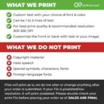 GotPrint Custom Shirt for Men, Women, Add Your Own Text Personalized T Shirts, Customizable Shirt Front/Back Soft Graphic Tee - Image 6