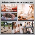 Shiatsu Foot Massager with Heat,Vibration,Air Compression and Deep Kneading for Plantar Fasciitis, Neuropathy,Improve Foot Wellness,Gifts for Women & Men（Black） - Image 9