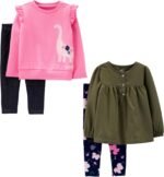 Simple Joys by Carter's girls 4-piece Playwear Set - Image 3