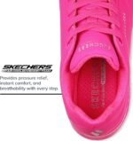 Skechers Women's Uno-Night Shades Sneaker – Air-Cooled Memory Foam, Skech-Air Midsole, Durabuck Upper - Image 4
