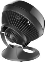 Vornado 460 Whole Room Air Circulator, Small Fan with 3 Speed Settings, Powerful Cooling Fan, Adjustable Tilt, Easy to Clean, Quiet for Home, Office, Bedroom, Black - Image 4