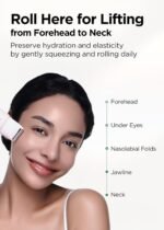 Bewants gua sha neck cream roller, korean neck cream with massage roller, rapid lift neck serum roll on, moisturizer for tightening skin with centella asiatica (1 Pack) - Image 5