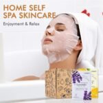 70 Pack Sheet Face Masks Skincare, Hydrating Face Masks Suitable for All Skin Types, Bulk Facial Mask Gifts Set for Women Skin Care, Home Skincare Spa for Sensitive Skin - Image 8