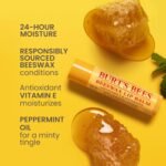Burt's Bees Lip Balm - Original Beeswax, Lip Moisturizer With Responsibly Sourced Beeswax, Tint-Free, Natural Origin Conditioning Treatment, 2 Tubes, 0.15 oz. - Image 3