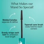 Thrive Causemetics Liquid Lash Extensions Mascara, Tubing Thrive Mascara Lengthening, Volumizing & Curling, Smudge Proof, Washable, No Clumping or Flaking, Vegan & Cruelty Free, Nola (Deep Blue) - Image 5