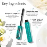 Thrive Causemetics Liquid Lash Extensions Mascara, Tubing Thrive Mascara Lengthening, Volumizing & Curling, Smudge Proof, Washable, No Clumping or Flaking, Vegan & Cruelty Free, Nola (Deep Blue) - Image 7
