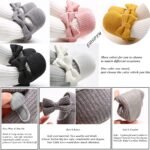 Baby Girls Mary Jane Flats with Bowknot Floral Princess Wedding Dress Shoes Soft Newborn Infant Crib First Walkers Prewalker - Image 4