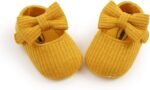 Baby Girls Mary Jane Flats with Bowknot Floral Princess Wedding Dress Shoes Soft Newborn Infant Crib First Walkers Prewalker - Image 6
