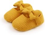 Baby Girls Mary Jane Flats with Bowknot Floral Princess Wedding Dress Shoes Soft Newborn Infant Crib First Walkers Prewalker - Image 7