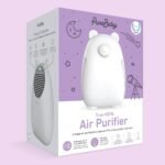 Pure Enrichment PureBaby Kids Bear Air True HEPA Air Purifier - 4 Stage Air Filtration, UV-C Light, and Night Light for Medium-Large Rooms - Baby Nurseries, Kid Bedrooms (White) - Image 9