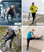 5 Pack Mens Sweatpants with Zipper Pockets Stretch Lightweight Athletic Track Pants for Men Joggers Running Workout Gym - Image 7