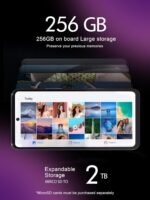 T-Mobile Revvl 7 Pro 5G Unlocked Smartphone, 256GB, Azurite Blue - Image 7