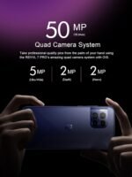 T-Mobile Revvl 7 Pro 5G Unlocked Smartphone, 256GB, Azurite Blue - Image 8