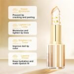 Transferproof Color Changing Lipstick,Gold Crystal Ph Lipstick Color Changing,Clear Lip stick That Changes Color,Long Lasting 24 Hours Moisturizing Glossy Shine Lip Gloss for Women (1pcs) - Image 6