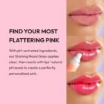 Ruby Kisses pH Lip Gloss, Pink Tinted Lip Balm Stain, Mood Color Changing Lipstick with Mango Butter for Long-Lasting Hydration, Lightweight Non-Sticky Shine, Fuller & Smoother Lips - Image 3