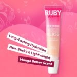Ruby Kisses pH Lip Gloss, Pink Tinted Lip Balm Stain, Mood Color Changing Lipstick with Mango Butter for Long-Lasting Hydration, Lightweight Non-Sticky Shine, Fuller & Smoother Lips - Image 4