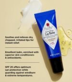 Jack Black Intense Therapy Lip Balm, 0.25-Oz. – SPF 25 Sun Protection, Lip Moisturizer, Hydrating Lip Balm with SPF, Lip Sunscreen - Image 4