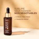 L'Oreal Paris Sublime Bronze Self Tanning Facial Drops with Hyaluronic Acid, Gradual Tan, Fragrance-Free, 1 fl. Oz - Image 9
