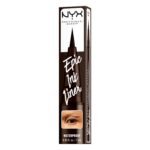 NYX PROFESSIONAL MAKEUP Epic Ink Liner, Waterproof Liquid Eyeliner with Vegan Formula - Dark Chocolate (Dark Brown Matte) - Image 9