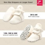 Zutano Unisex Fleece Baby Booties, Two Snap Closure, Newborn to 24 Months - Image 3