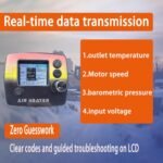 7kW Diesel Heater 12V，Diesel Air Heater with High Altitude Mode,Aviation Plug，Parking Heater with LCD Display,Automatic Thermostat,Diesel Heaters for RVs,Trucks,Ships - Image 7