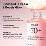 Anua Peach 70 Niacinamide Serum 30ml / brightening hydrating face serum/daily clean beauty (1.01 fl. oz.) - Image 5
