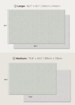 Baby Care Play Mat (Medium, Hygge - Twig & Maze) 73’’ x 49’’ Original One-Piece Reversible Rollable Waterproof Play Mat for Infants, Babies, Toddler, and Kids - Image 9