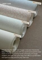 Baby Care Play Mat (Medium, Hygge - Twig & Maze) 73’’ x 49’’ Original One-Piece Reversible Rollable Waterproof Play Mat for Infants, Babies, Toddler, and Kids - Image 10