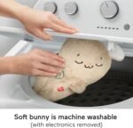 Fisher-Price Baby Sound Machine Soothe & Settle Bunny Portable Plush Toy with Music, Lights & Motion for Newborns - Image 6