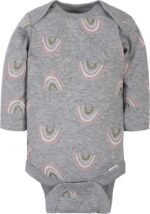 Gerber Baby Girls 6-pack Long-sleeve Onesies Bodysuits - Image 4