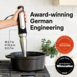 Braun MultiQuick 7 3-in-1 Immersion Blender with Food Processor – Powerful Handheld Electric Stick Blender - Emulsifier for Chopping, Beating & Whisking - Ideal for Soup, Puree, Smoothies & More - Image 7