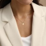 Stocking Stuffers Initial Necklaces for Women 14K Gold Plated Letter Necklace Dainty Name Pendant Necklace Personalized Christmas Gifts for Women Trendy Gold Jewelry - Image 3