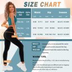 SINOPHANT High Waisted Leggings with Pockets Women, Full Length Capri Buttery Soft Stretchy Yoga Pants - Image 7