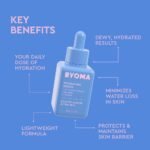 BYOMA Hydrating Serum - Moisturizing Facial Serum with Squalane, Glycerin & Ceramides - Hydrating for Glowing, Dewy Skin - 1.01 fl. oz - Image 4