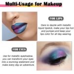 Maydear Chameleon Lipstick 5 Colors Set, Long Lasting Waterproof Colourful Diamond Shimmer Lip Gloss for Women Girls Makeup kit - Image 5