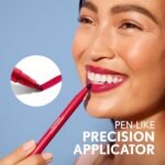 COVERGIRL Outlast, 10 Sugey Girl, Lipstain, Smooth Application, Precise Pen-Like Tip, Transfer-Proof, Satin Stained Finish, Vegan Formula, 0.06oz - Image 8