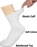 BomKinta Women Casual Calf Socks - Cute Cotton Crew Socks - Soft Above Ankle Sock 6 Pairs Size 5-10 - Image 3