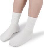 BomKinta Women Casual Calf Socks - Cute Cotton Crew Socks - Soft Above Ankle Sock 6 Pairs Size 5-10 - Image 6