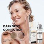 Super Vitamin C Face Serum for Mature Skin: All-In-One Hydrating Anti-Aging Formula - Vitamin C, Hyaluronic Acid, Vitamin E, Caffeine - Face Lift Serum for Wrinkles, Dark Spots - 1.7 fl. oz. - Image 5