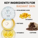 Super Vitamin C Face Serum for Mature Skin: All-In-One Hydrating Anti-Aging Formula - Vitamin C, Hyaluronic Acid, Vitamin E, Caffeine - Face Lift Serum for Wrinkles, Dark Spots - 1.7 fl. oz. - Image 7