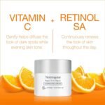 Neutrogena Rapid Tone Repair Retinol + Vitamin C Face Moisturizer, Dark Spot Corrector, Anti-Aging Face Cream for Even Tone 1.7 oz + Trial Size Hydro Boost Facial Cleanser, 0.5 fl. oz - Image 4