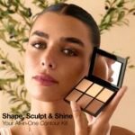 Palladio Definer Contour and Highlight Palette, Perfect for Sculpting Facial Features, Blendable Satin Finish Colors, 6 shades for Contouring and Highlighting, Compact Powder with Mirror - Image 6