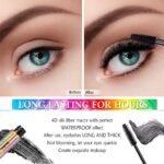 Bestidy 4D Silk Fiber Lash Mascara - Natural Waterproof, Smudge-proof, Thickening & Lengthening, No Clumping, Lasts All Day - Image 5