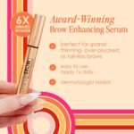 Grande Cosmetics GrandeBROW Brow Enhancing Serum For Fuller, Bolder, Looking Eyebrows - Brow Serum With Vitamins, Peptides, Antioxidants, Amino Acids, Cruelty-Free - Image 5