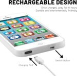 Toy Learning Play Cell Phone with 8 Functions and Dazzling Lights Interactive Toy for Toddler Baby Kids Boys Girls - Image 4