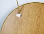 11.8-inch Small Round Wall Mirror, Gold Bathroom Mirror - Image 10