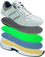 Orthofeet Men's Orthopedic Leather Pacific Palisades Sneakers - Image 8